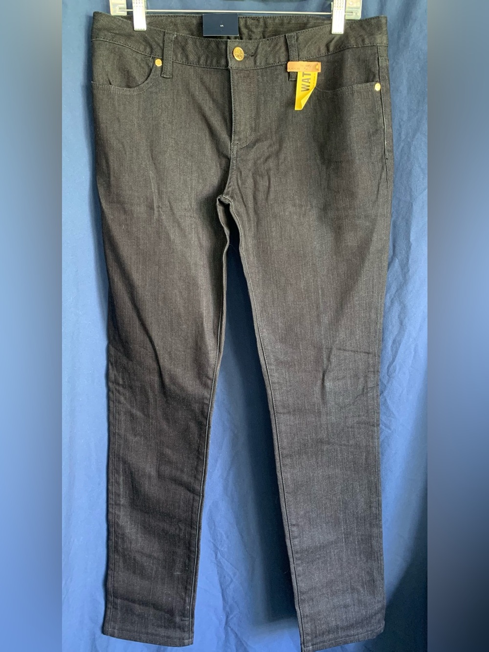 Tory Burch Dark Denim 31 Low Rise Skinny Legging Jeans